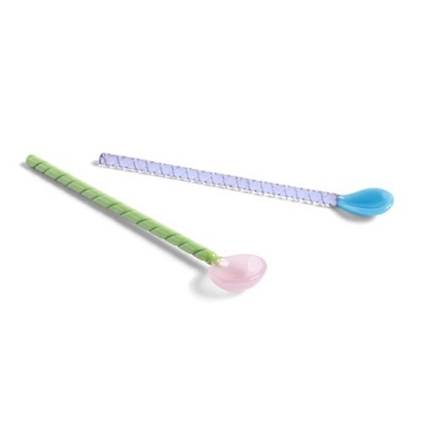 [HAY] Glass Spoons Twist Set of 2 글래스스푼