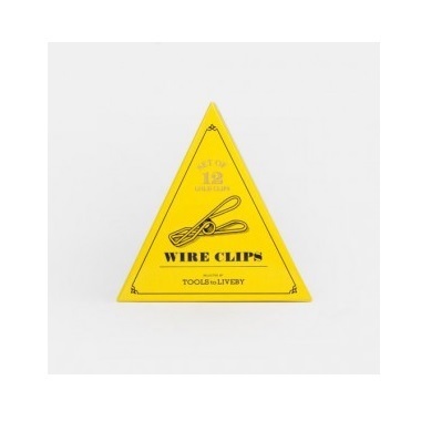 Tools to Liveby Wire Clips - GOLD