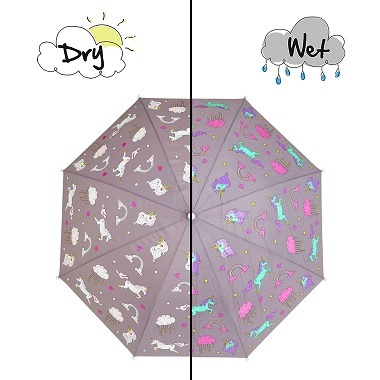 컬러체인징 우산 - 유니콘