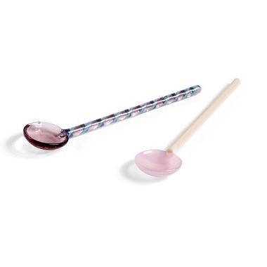 [HAY] Glass Spoons Round Set of 2 글래스스푼